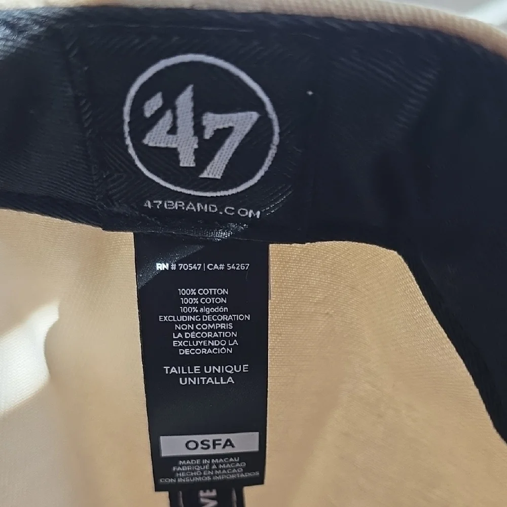 47 Brand Blue and Tan LA Hat